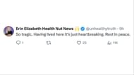 Netizens reacted on the news of the apparent murder-suicide (Image via X / @unhealthytruth)